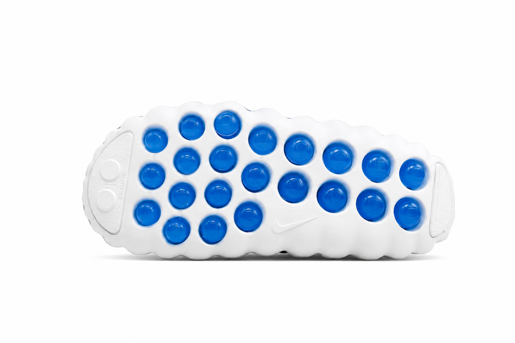 NOCTA x NK Mind 001 White Game Royal - Outsole Blue Bubble Pods