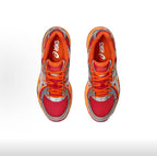 GEL-Sekiran Red Orange Silver - Top View Both Shoes