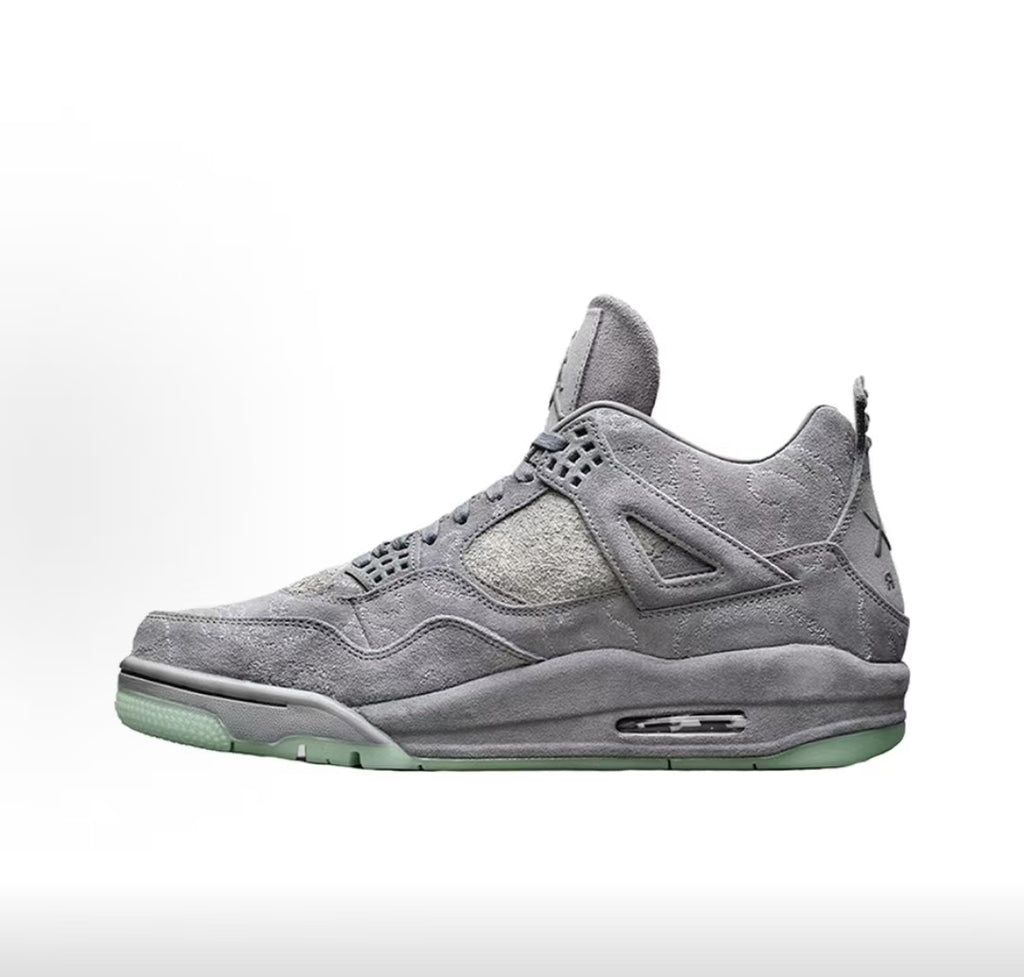 Jordan 4  - Cool Grey / Mint Translucent