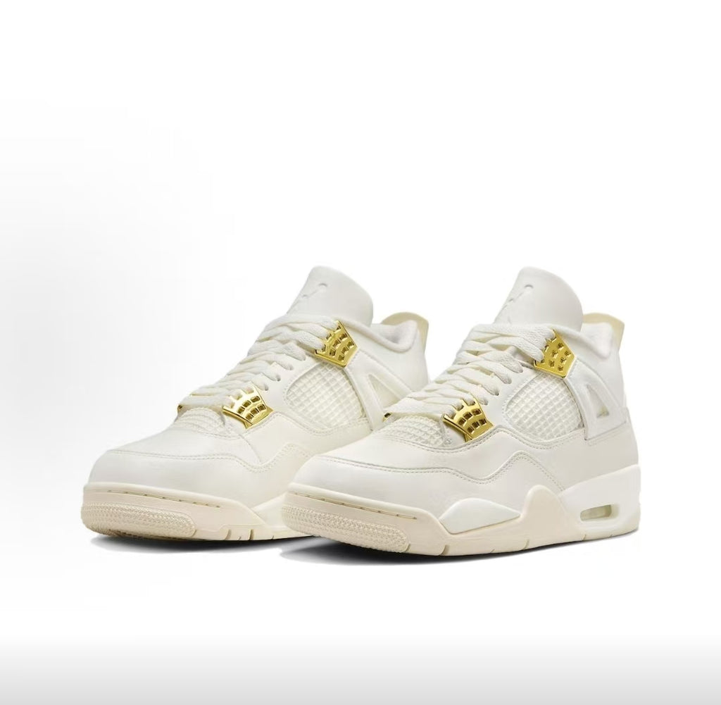 Jordan 4  - Metallic Gold / Sail