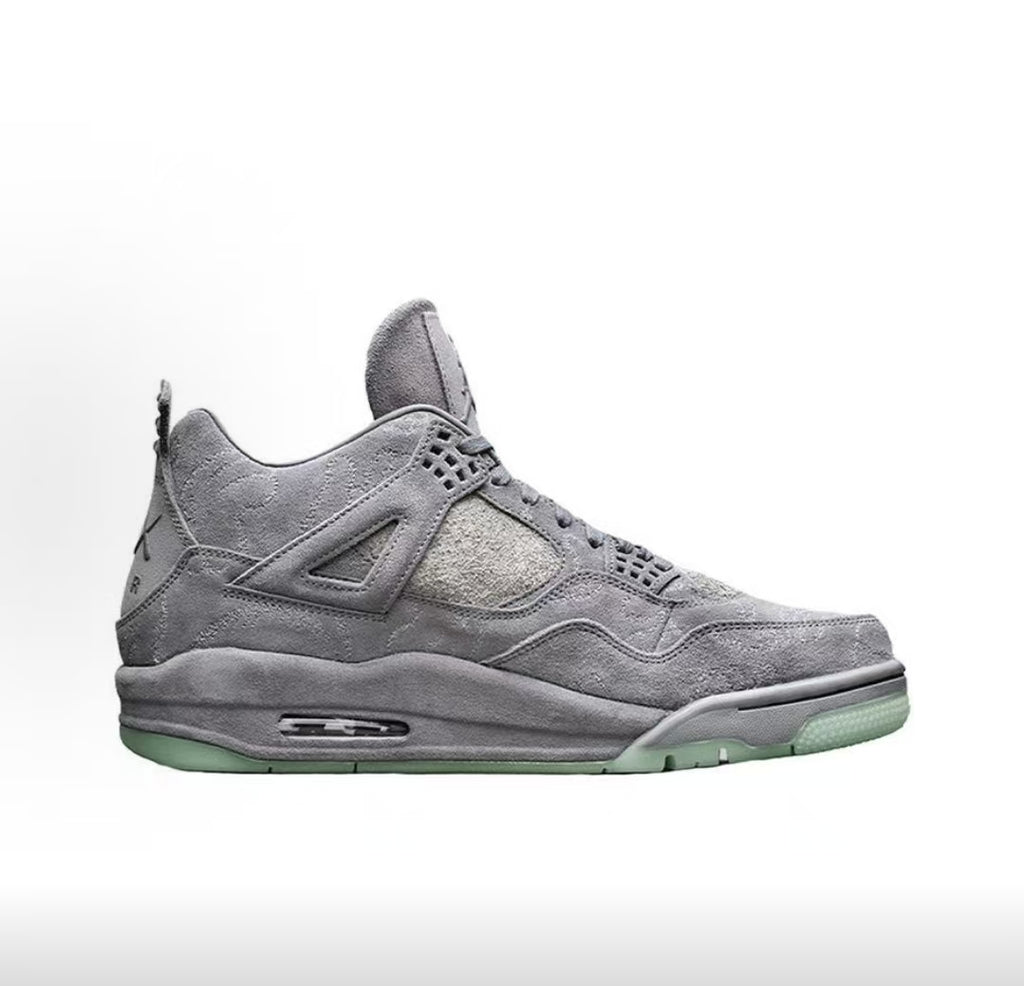 Jordan 4  - Cool Grey / Mint Translucent