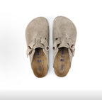 Boston - Taupe Grey Suede