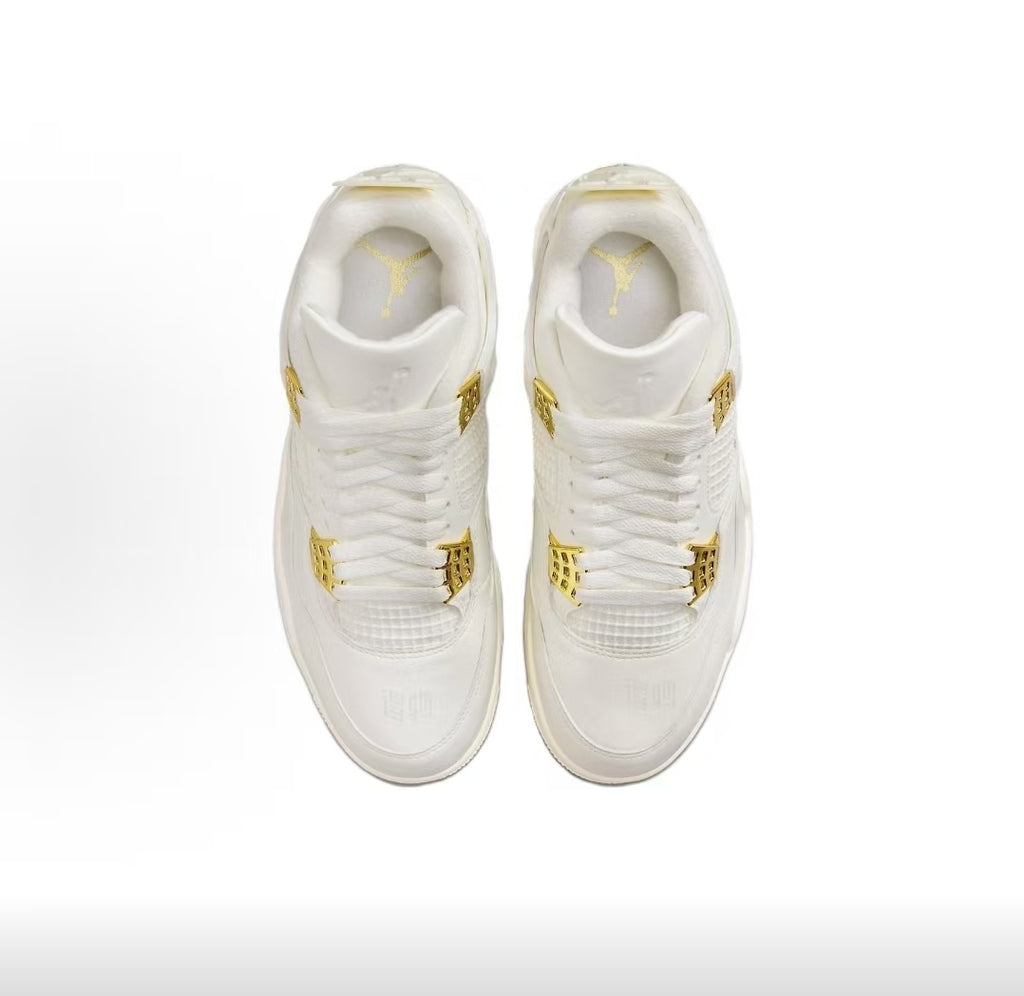 Jordan 4  - Metallic Gold / Sail
