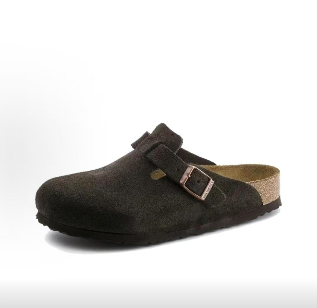 Boston - Mocha Brown Suede