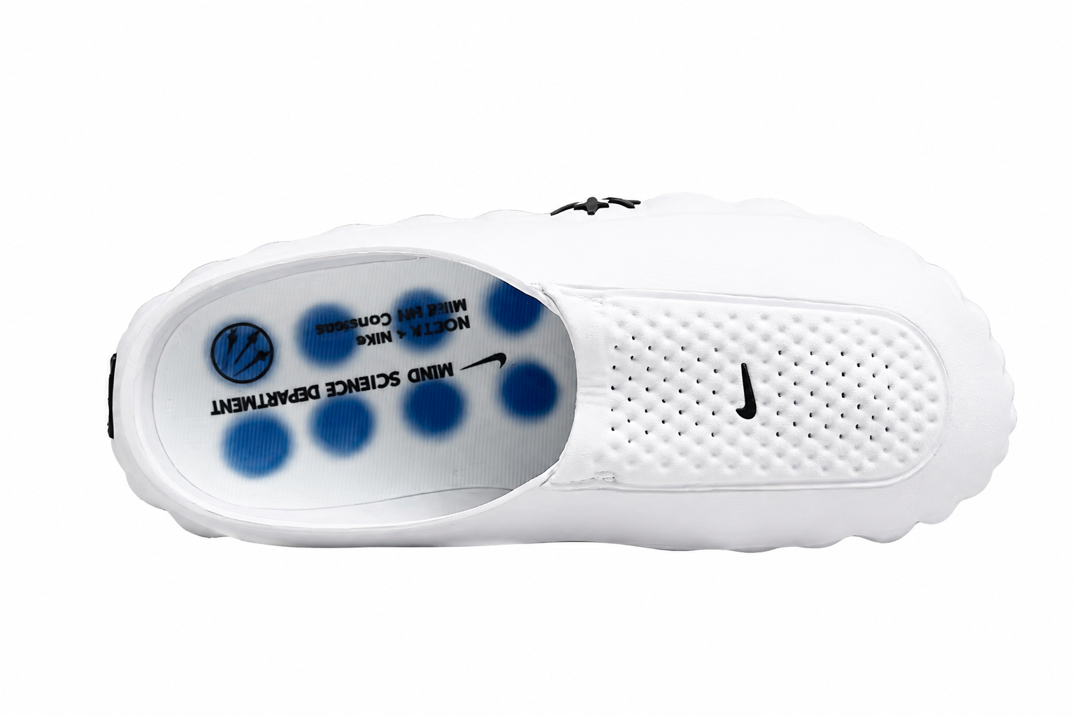 NOCTA x NK Mind 001 White Game Royal - Top View Mind Science Department Insole