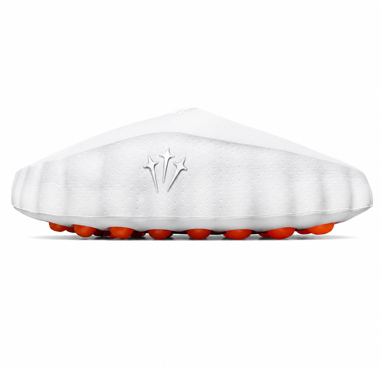NOCTA x NK Mind 001 White Safety Orange - NOCTA Logo Side View