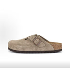 Boston - Taupe Grey Suede