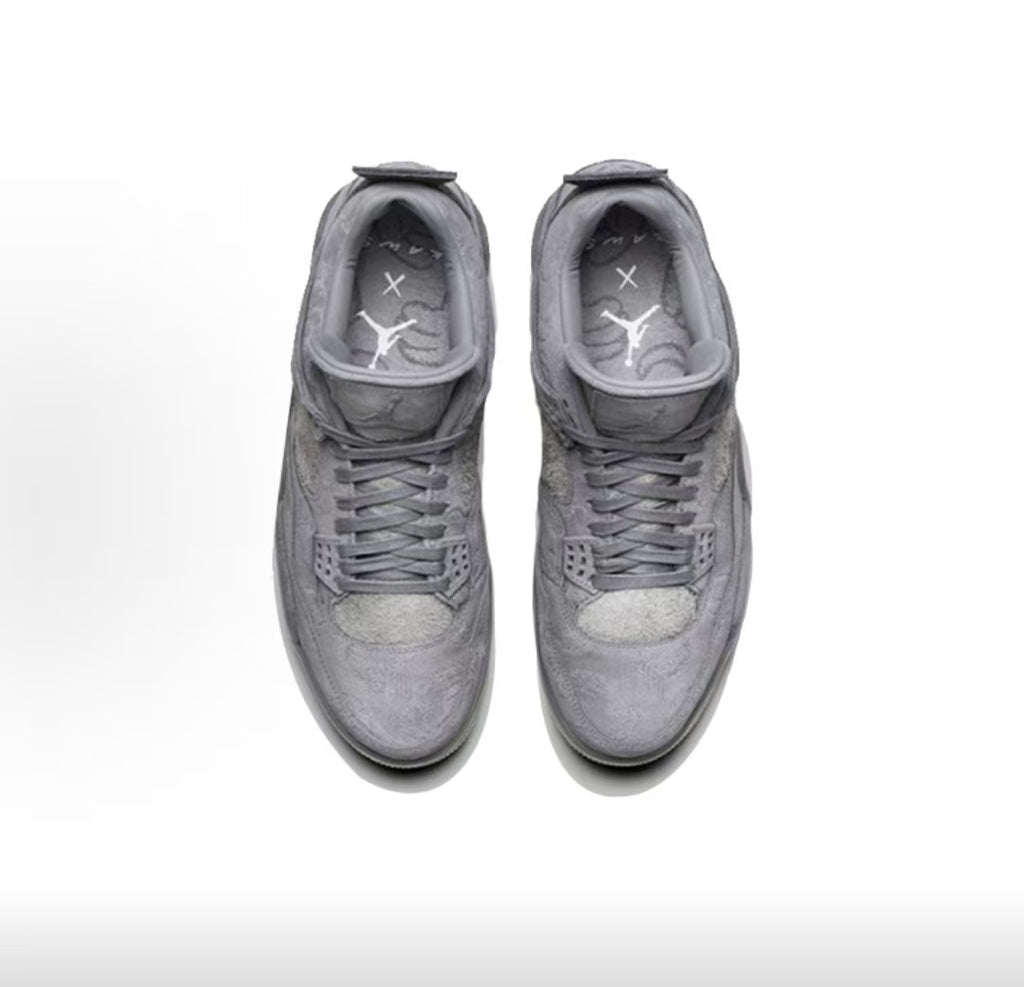 Jordan 4  - Cool Grey / Mint Translucent