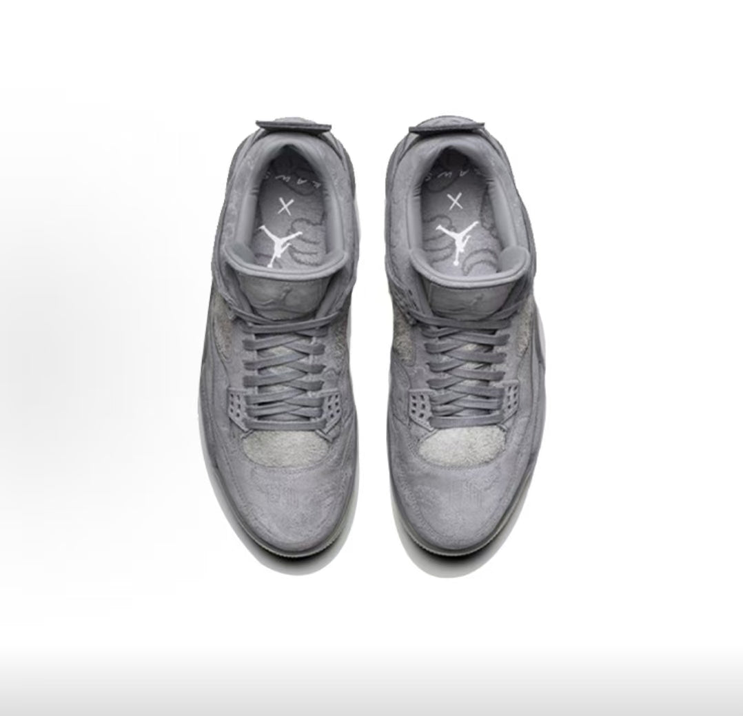 Jordan 4  - Cool Grey / Mint Translucent