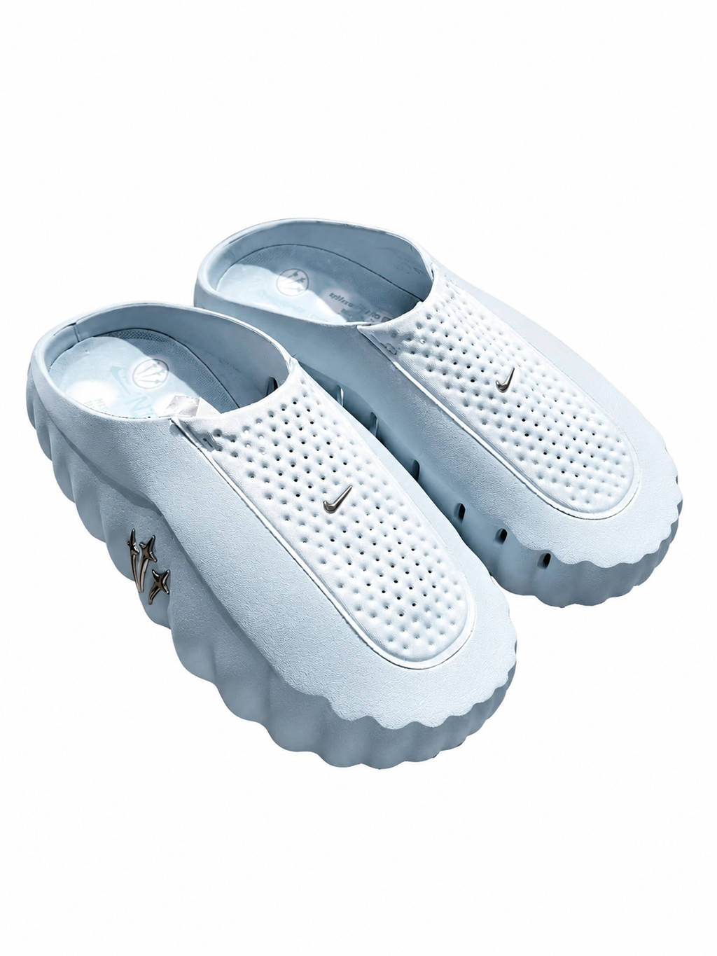 NOCTA x NK Mind 001 Cobalt Bliss White - Pair Shot Both Slides