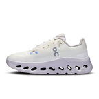 Chaussures de course blanches arc-en-ciel On Cloudmonster