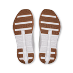 Chaussures de course On Cloudmonster blanches et bordeaux