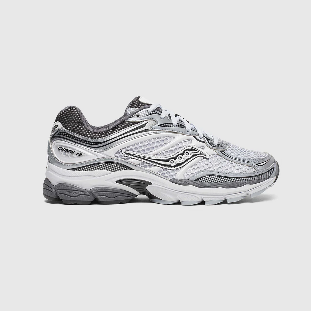 Saucony Running Shoes Silver Grey