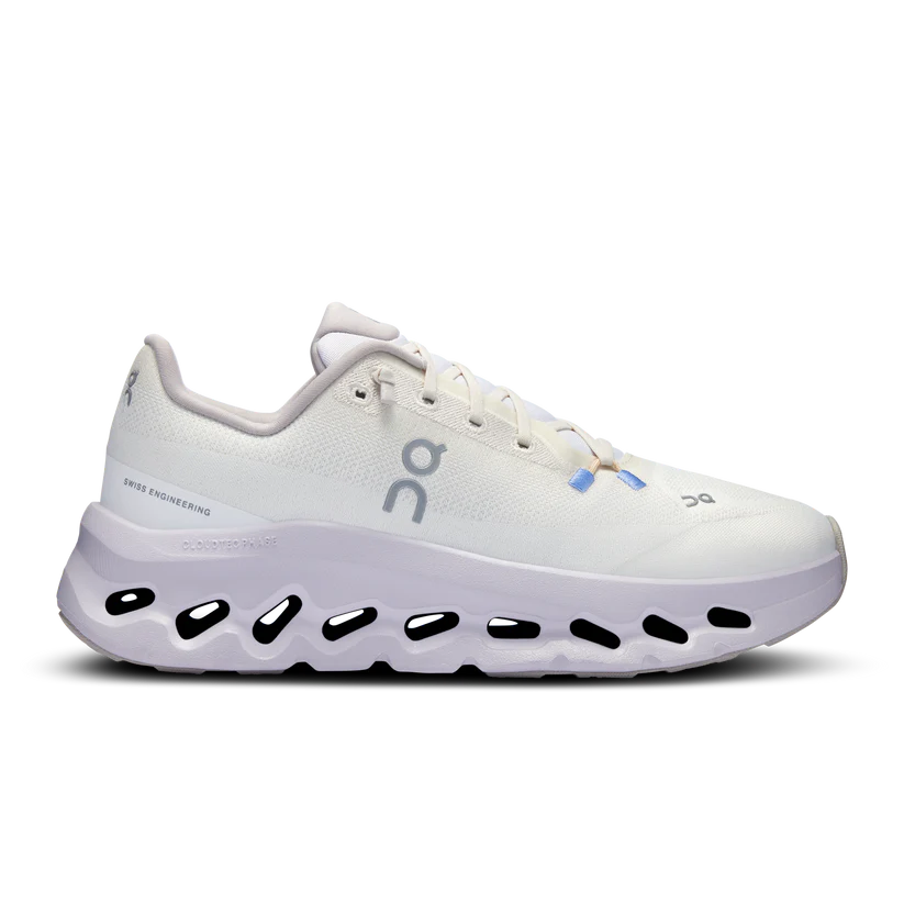 Chaussures de course blanches arc-en-ciel On Cloudmonster