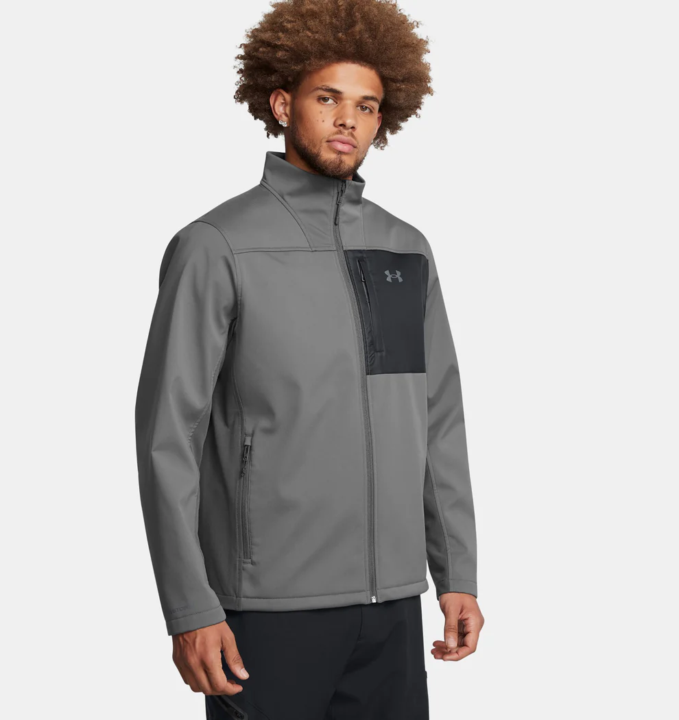 Veste softshell Under Armour grise et noire