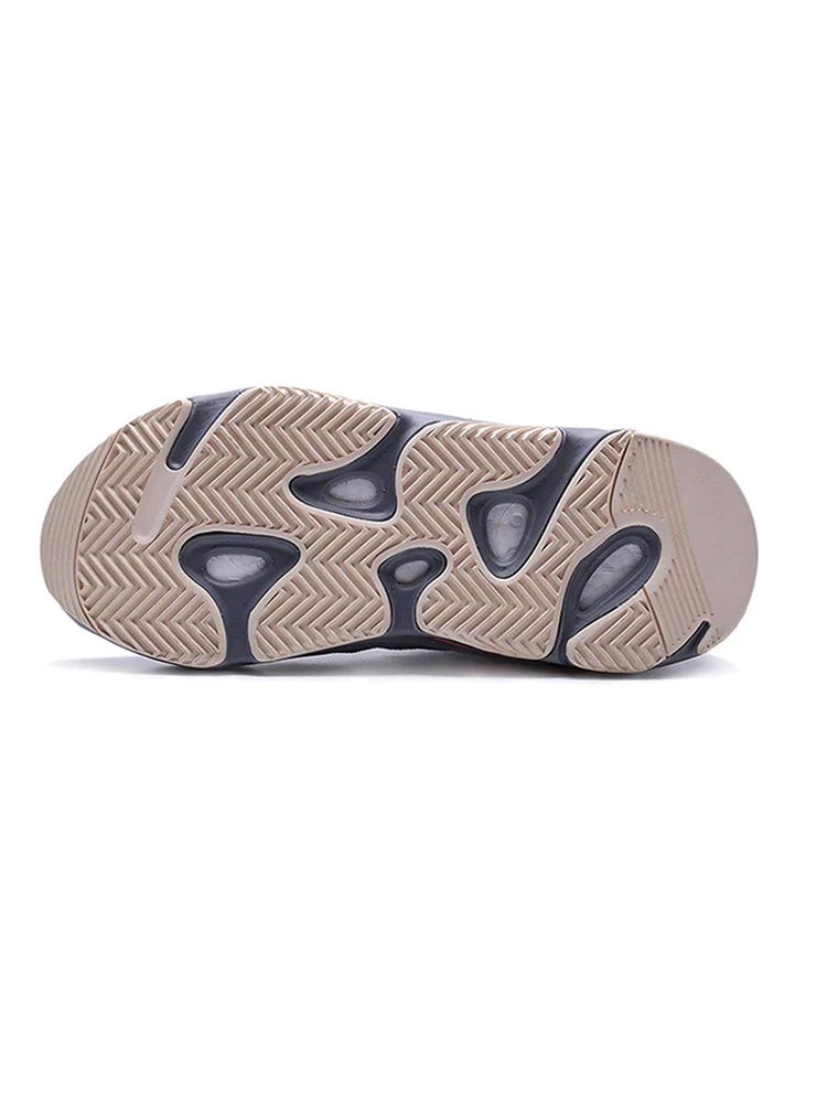 Baskets Yeezy 700 Gris Orange