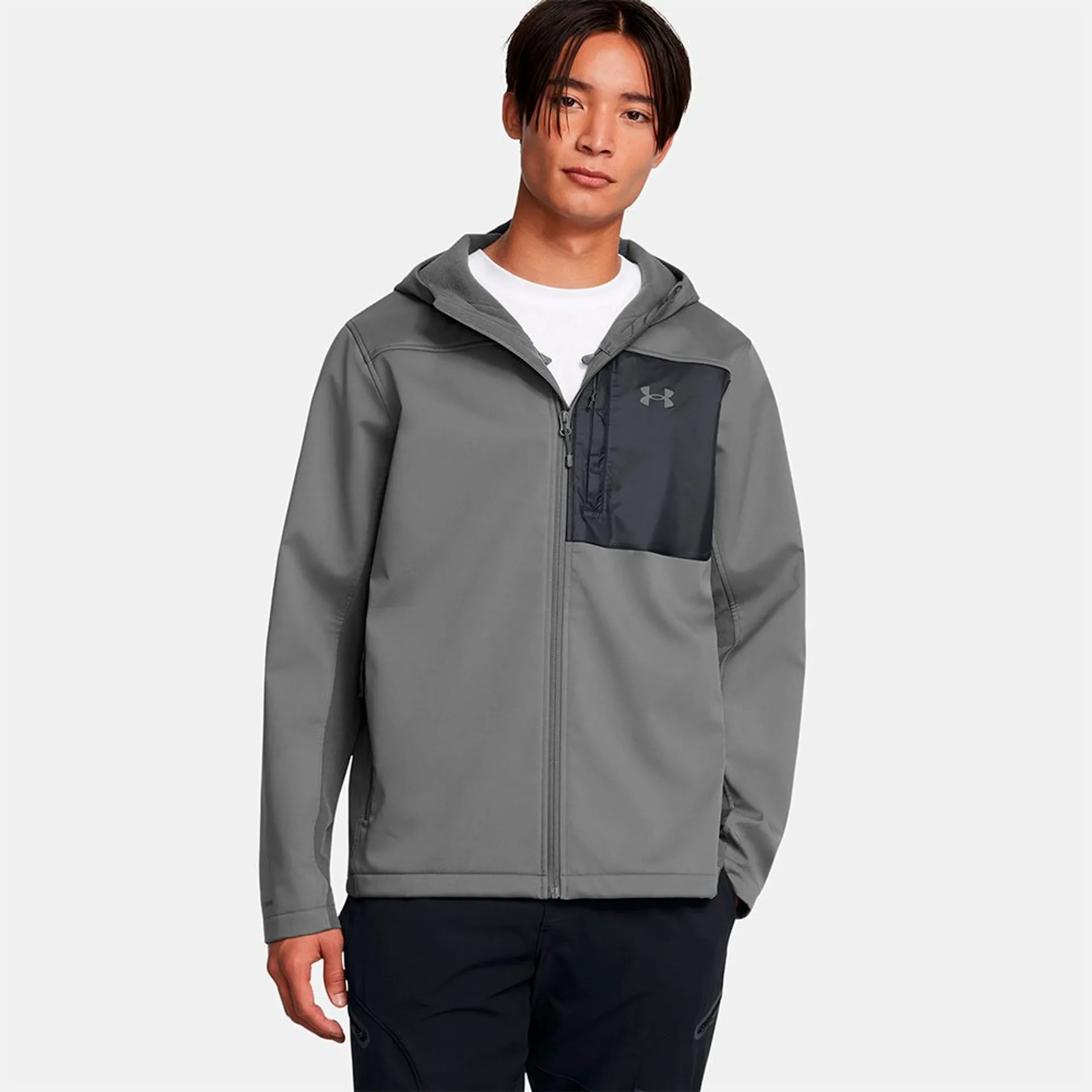 Under Armour Hooded Softshell Jacket Grey
