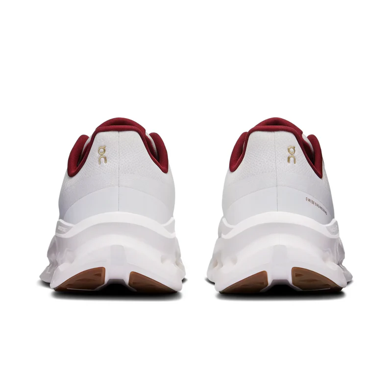 Cloudmonster White Burgundy