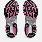Chaussures de running ASICS blanches et roses